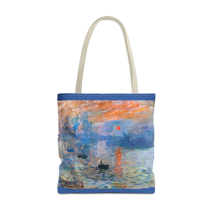 Sunrise by Claude Monet Tote Bag (AOP)