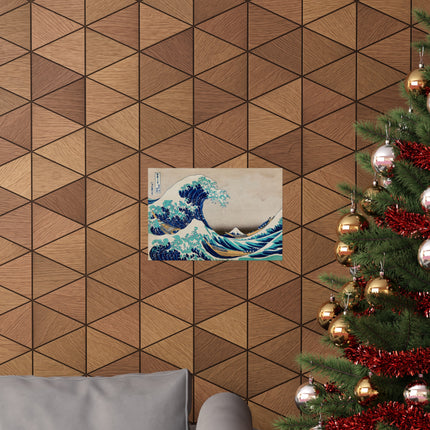 The Great Wave off Kanagawa by Katsushika Hokusai Matte Horizontal Posters