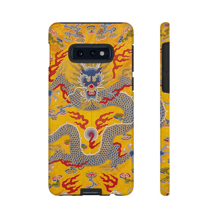 Majestic Dragon Regalia – Imperial 12-Symbol Robe Phone Cases