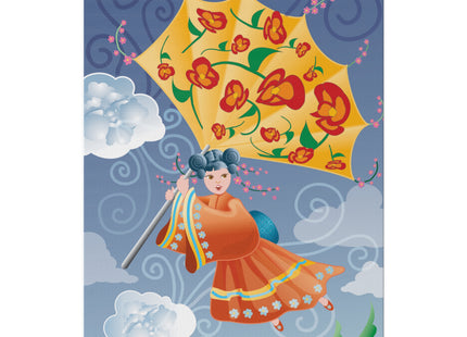 Flight of Blossoms Matte Canvas, Stretched, 0.75"