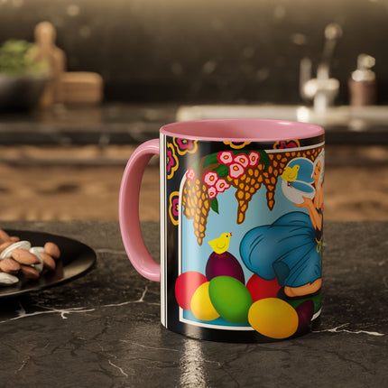 Blooms and Chicks Colorful Mugs (11oz, 15oz)