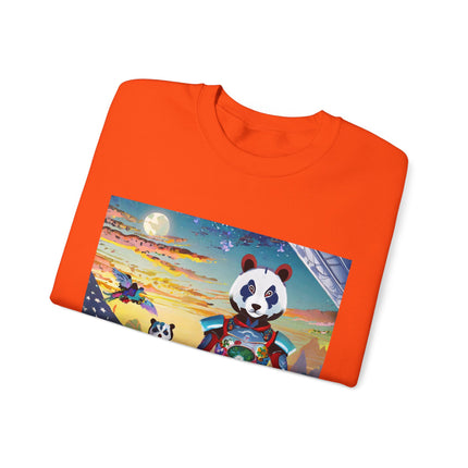 Cyber Punk Robots Unisex Heavy Blend™ Crewneck Sweatshirt