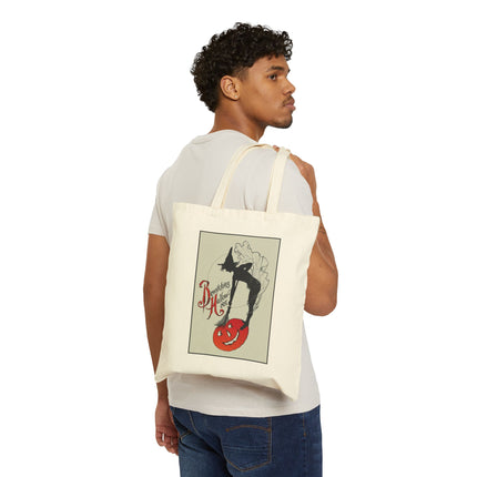 Bewitching Halloween Cotton Canvas Tote Bag