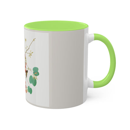 Orange-Headed Ground Thrush by Shaikh Zain al–Din Colorful Mugs, 11oz