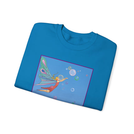 Blossoming Fairy Magic Unisex Heavy Blend™ Crewneck Sweatshirt