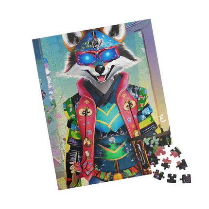 Cyber Hyena Puzzle (110, 252, 520, 1014-piece)