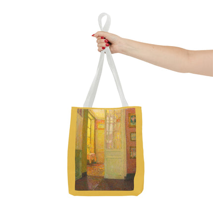 Interior, Window Light by Henri Le Sidaner Tote Bag (AOP)