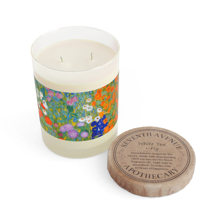 Cottage Garden by Gustav Klimt Scented Candle