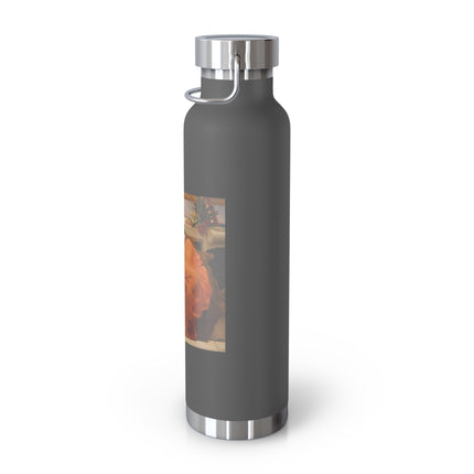 Flaming June by Frederic Leighton Copper Vacuum Insulated Bottle, 22oz