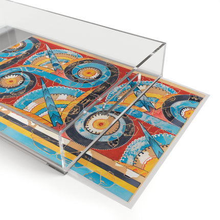 Reproduction of S-Spiral Frieze by Emile Gilliéron Acrylic Serving Tray