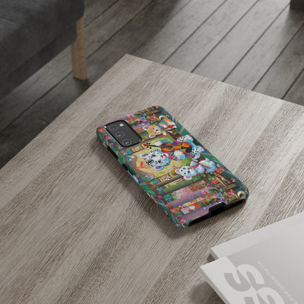 Melodies of the Snow Lion Cub Phone Cases