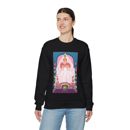 August & Peridot (from the Gem Series) by Sofia Chiostri Unisex Heavy Blend™ Crewneck Sweatshirt