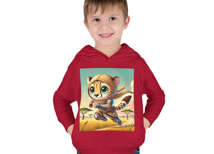 Swift Cheetah Toddler Pullover Fleece Hoodie