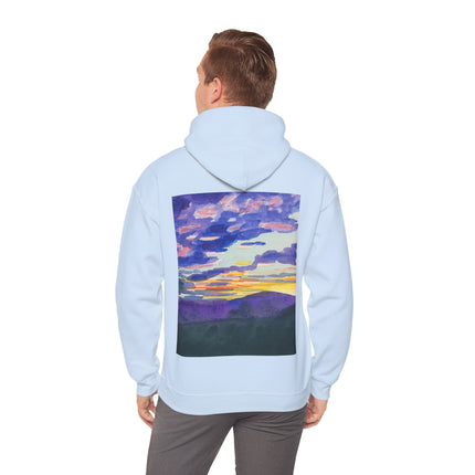 Naturstudie XII by Karl Wiener Heavy Blend™ Hooded Sweatshirt