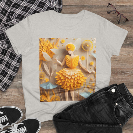 Dandelion Fairy Women's Midweight Cotton Tee