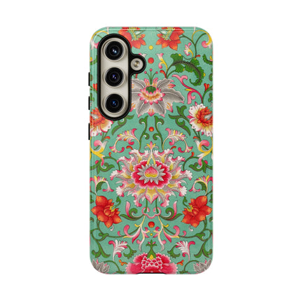 Colorful Floral Pattern by Owen Jones Phone Cases