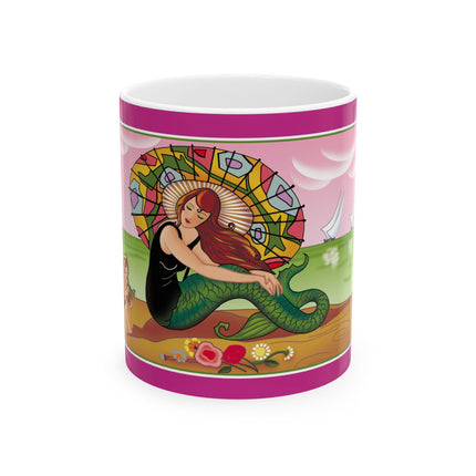 Siren Serenade by Carlo Chiostri Ceramic Mug 11oz