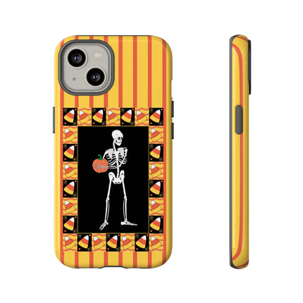 Candy Corn Skeleton Phone Cases