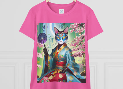 Cyberpunk Geisha Cotton Tee