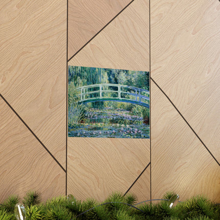 Water Lilies and Japanese Bridge by Claude Monet Matte Horizontal Posters
