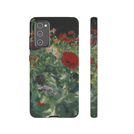 Poppies (A Study of Poppies for Carnation, Lily, Lily, Rose) by John Singer Sargent Phone Cases