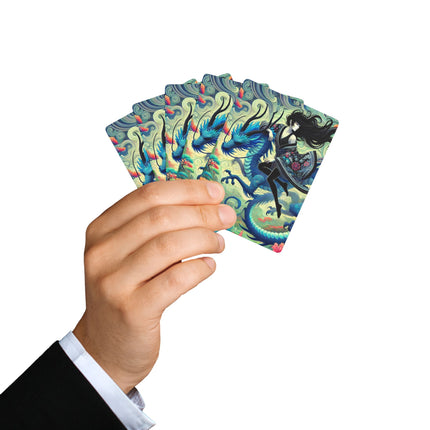 Mystic Guardian of the Sky Playing Cards