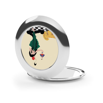 The Marionette Compact Mirror – Cabaret Glamour & Theatrical Charm