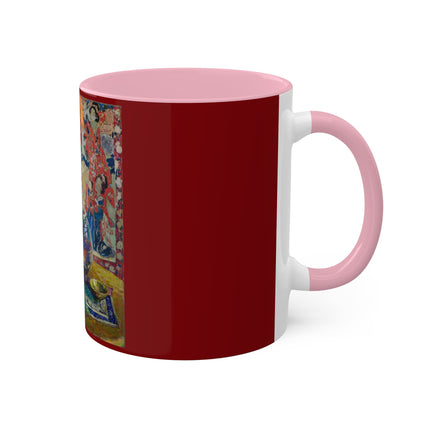 Fish, Fruits, and Flowers by Kathryn E. Cherry Colorful Mugs, 11oz