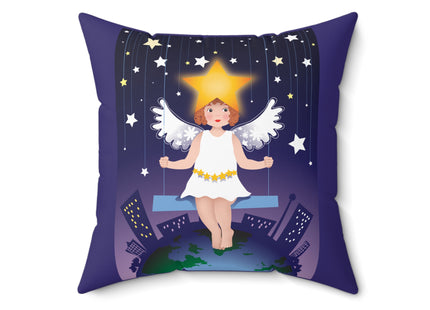 Celestial Magic Spun Polyester Square Pillow