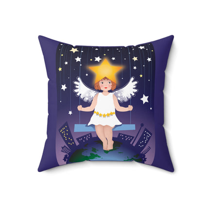 Celestial Magic Spun Polyester Square Pillow