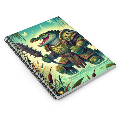 Swamp Tyrant Spiral Notebook - Ruled Line