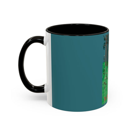 Peekaboo by Louis Wain Colorful Mugs (11oz, 15oz)