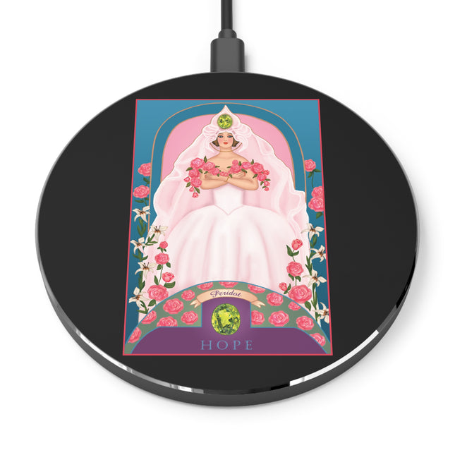 August & Peridot (from the Gem Series) by Sofia Chiostri Wireless Charger