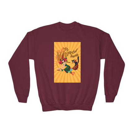 The Bewitching Ride Youth Crewneck Sweatshirt