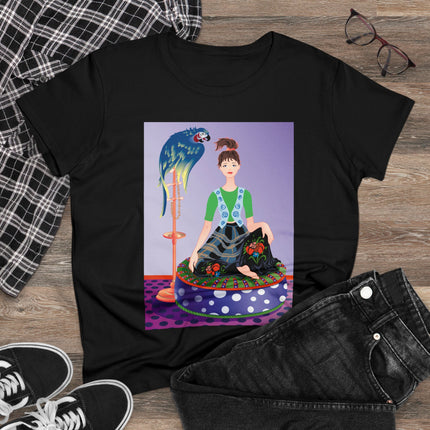 Colors of Serenity Women's Midweight Cotton Tee