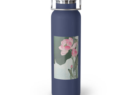 Blooming Lotus Flowers by Ohara Koson Vacuum Insulated Bottle, 22oz