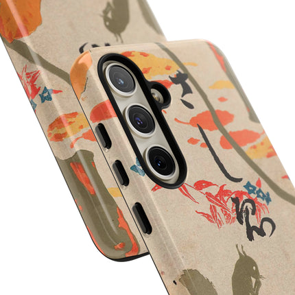 Book Illustration by Hashiguchi Goyō Phone Cases