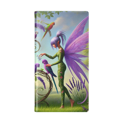 🧚🦜 Lavender-Winged Fairy Flip Case – Dreamy Elegance & Spring Whimsy