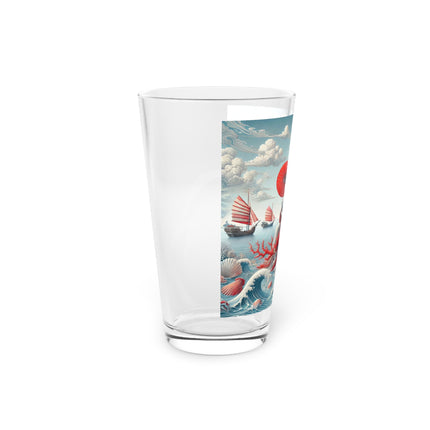 Ladies by the Quiet Sea Pint Glass, 16oz