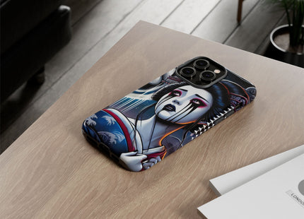 Geisha’s Black Ink Tears Phone Cases