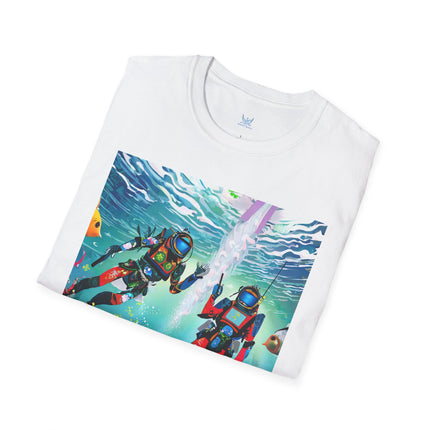 FBI Robot Dive Team Softstyle T-Shirt