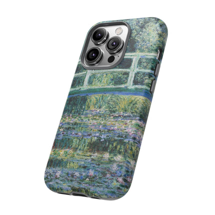 Water Lilies and Japanese Bridge by Claude Monet Phone Cases