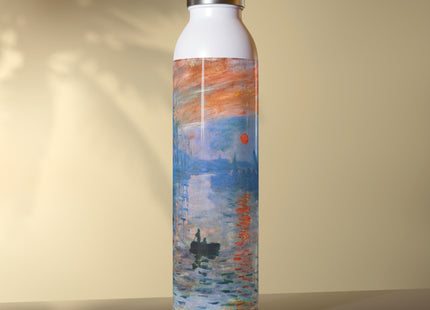 Sunrise by Claude Monet Slim Water Bottle