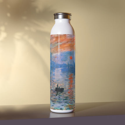 Sunrise by Claude Monet Slim Water Bottle