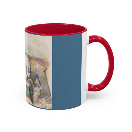 The Three Skulls by Paul Cézanne Colorful Mugs (11oz, 15oz)