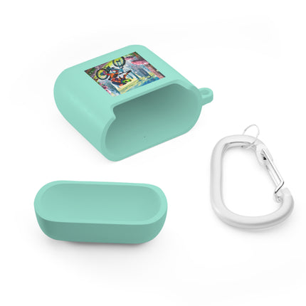 Cyberpunk Frog AirPods Case Cover