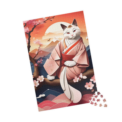 Japanese Bobtail's Repose Puzzle (110, 252, 520, 1014-piece)