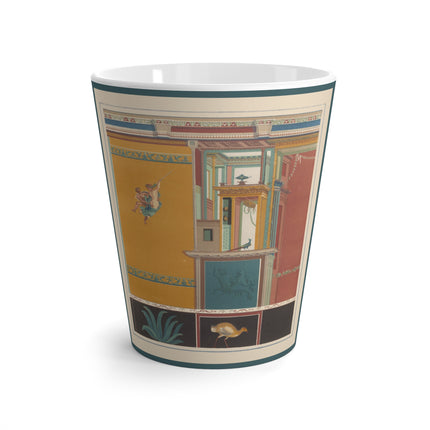 Pompeii Wall Pl.20 by Victor Steeger Latte Mug