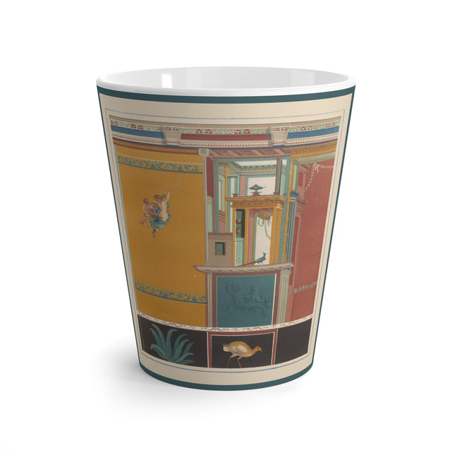 Pompeii Wall Pl.20 by Victor Steeger Latte Mug