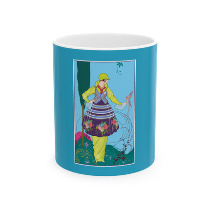 Exquisite Elegance by Umberto Brunelleschi Ceramic Mug 11oz